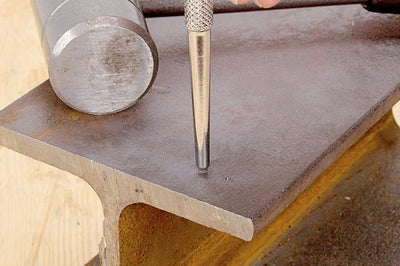Punzone centrale Wolfcraft | cromato | 8 x 125 mm | 1 pezzo - 7980010