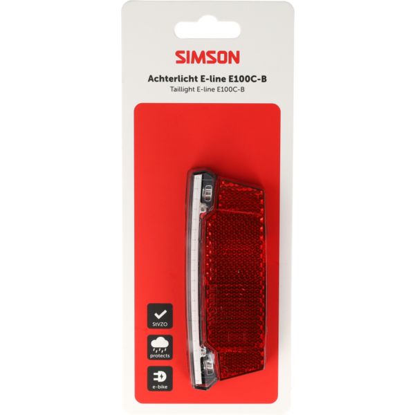 Luz trasera Simson aurora e-line e100c-b