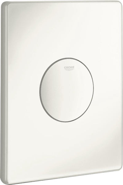 Grohe skate wc bedieningsplaat sf verticaal 156x197mm wit