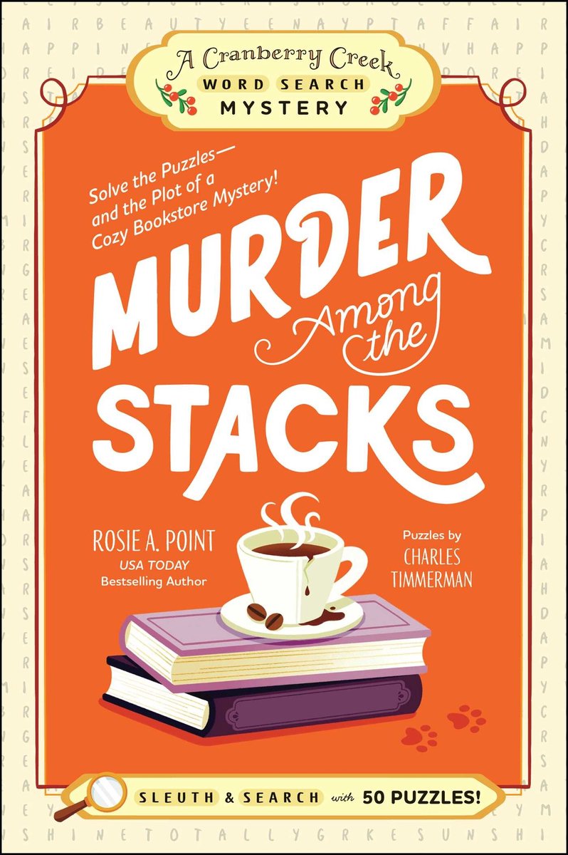 A cranberry creek word search mystery- murder among the stacks: book 1