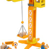 Small Foot - Wooden tap construction site with accessories, 14dlg.