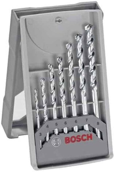 Juego de brocas para mampostería Bosch de 7 piezas cyl-1