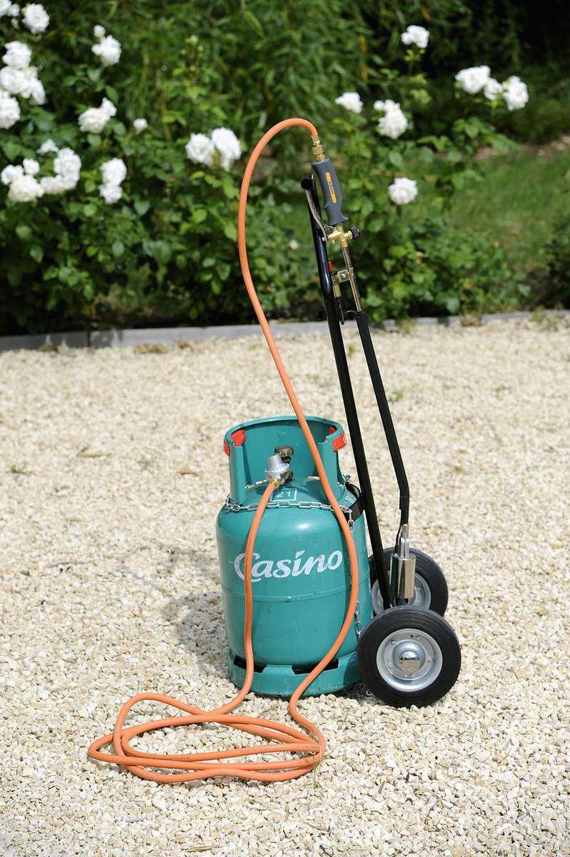 Hozelock gas cylinder trolley