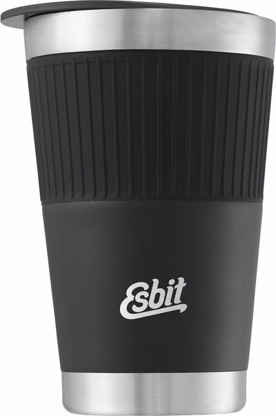 Tazza thermos Scultore Esbit - 550 ml - nero opaco - coperchio per bere - acciaio inossidabile