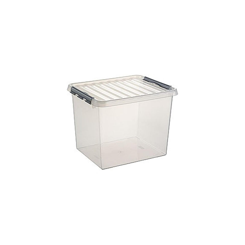 Sunware q-line opbergbox 52l transparant