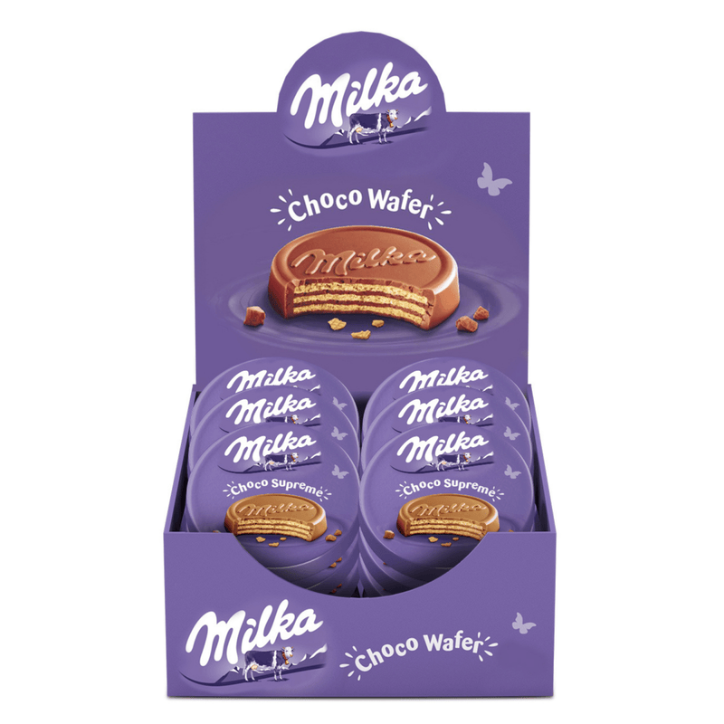 Oblea de chocolate Milka individual (30x 30gr)