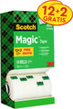 Nastro adesivo scotch magic 19mmx33m trasp