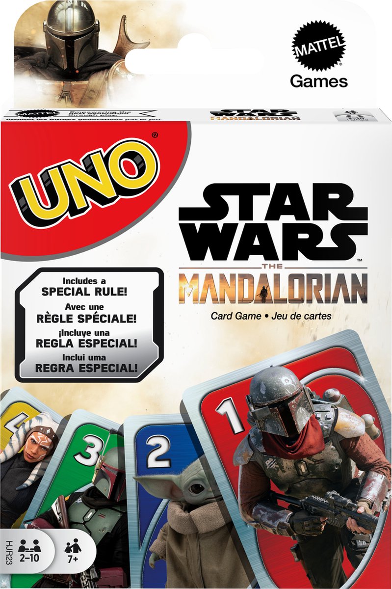 Mattel games uno star wars: the mandalorian - - juego de cartas