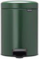 Brabantia newicon prullenbak - 5 liter - badkamer - pine green