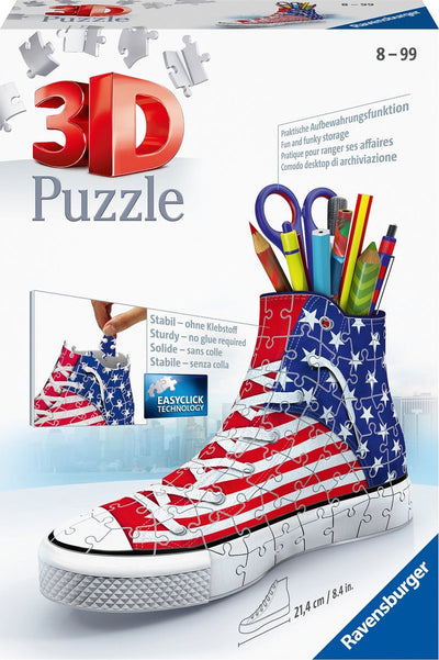 Ravensburger - 3D Puzzle - America Sneaker