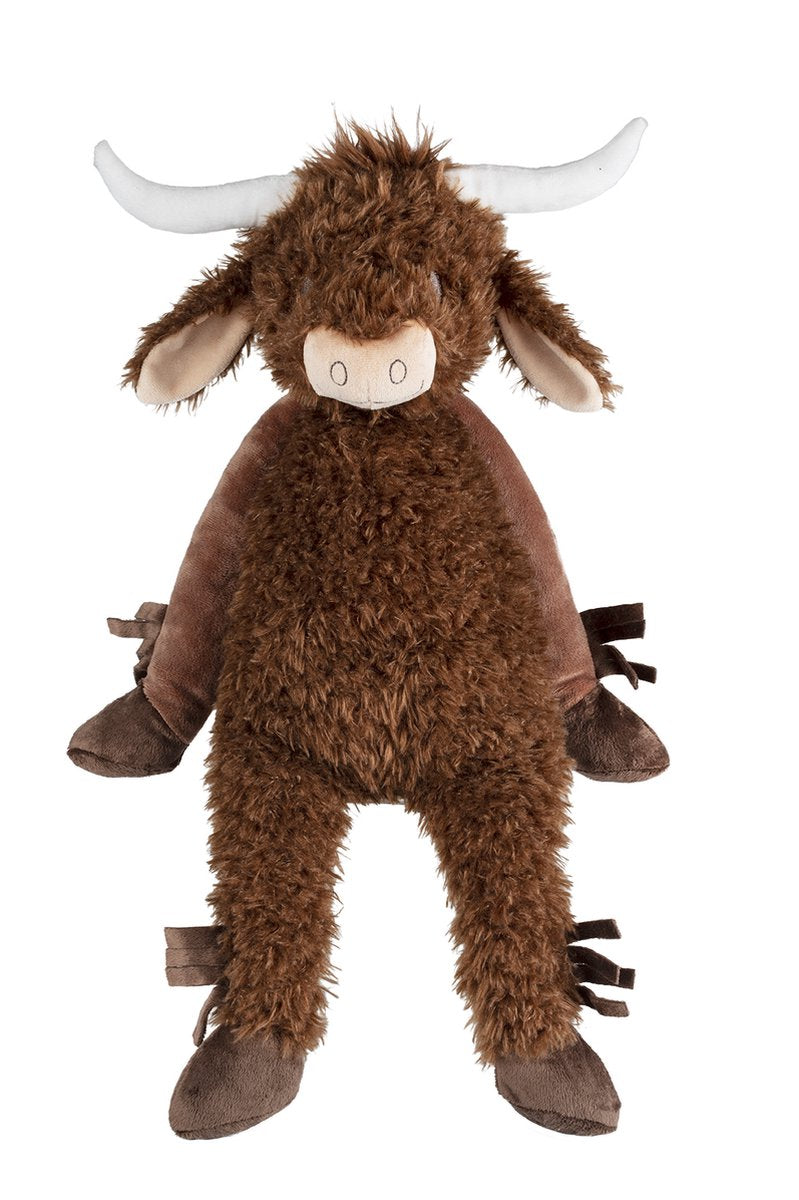 Peluche Happy Horse Highlander Mucca Cody 60 cm - Marrone - Peluche per bambini