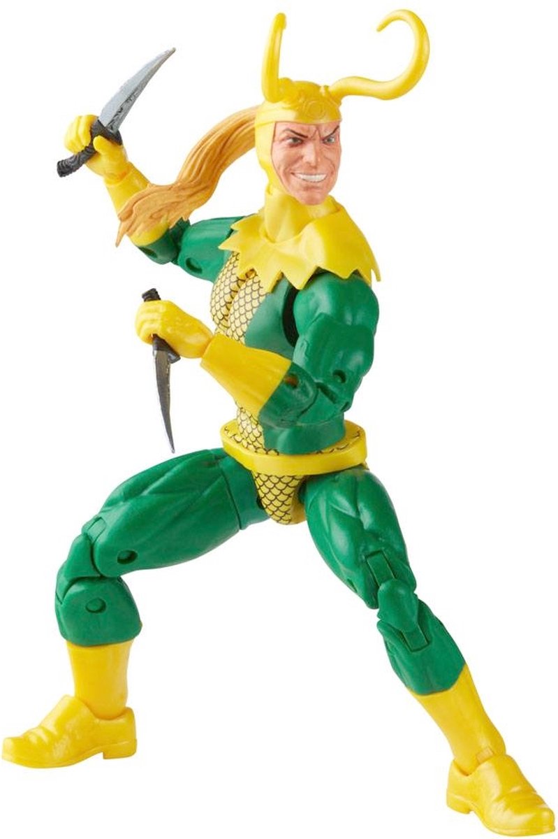 Figura de acción Marvel Loki - Legends Retro Collection 2022 15 cm