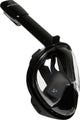 Atlantis snorkelmasker 2.0 - duikbril - snorkel - snorkelset - full face masker - volwassenen - zwart - s m