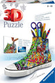 Impresión de graffiti de zapatillas Ravensburger - rompecabezas 3D - 108 piezas