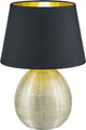 Rl vive tu luz realidad luxor - lámpara de mesa - oro - excl. 1x e27 4,9 w - interruptor de cable