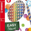 Stabilito EasyColors Matite colorate a destra 12 pezzi. + affiliatore a matita