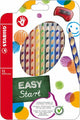 Stabilito EasyColors Matite colorate a destra 12 pezzi. + affiliatore a matita