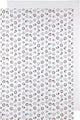 Meyco baby animal uni wieglaken - 2-pack - white - 75x100cm - 0.3 tog