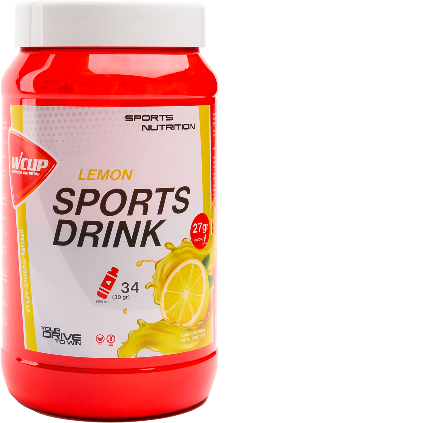 WCUP - Sports Drink Lemon 1020 grammi
