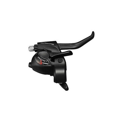 Shimano Versteller (a destra) con leva del freno a 8 velocità Tourney ST-TX800 2 Fingers Black