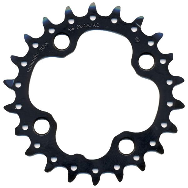 Shimano kettingblad slx fc-m660 chain ring shim. slx 22t.4-arm,64mm m660