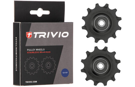 Trivio - ruedas de cambio 12 rodamientos inoxidables 12t