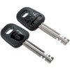 Axa slot ketting linq 9.5 mm x 180 zwart safety index 14 art 2**
