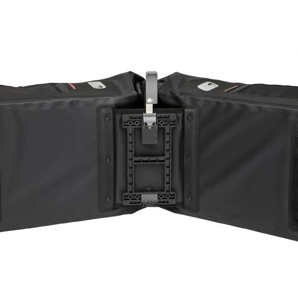 Varo impermeabile a doppia bicicletta Black Grey 40L - MIK