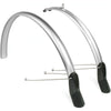 Eurofender Fender Set Scatto 28 x 51 mm in argento