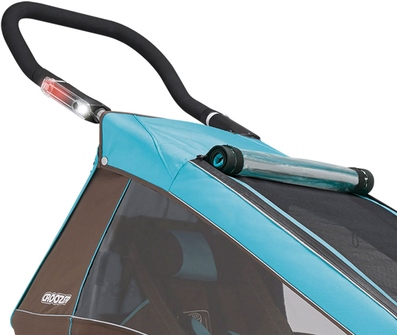 Barra di spinta monoposto illuminata Croozer