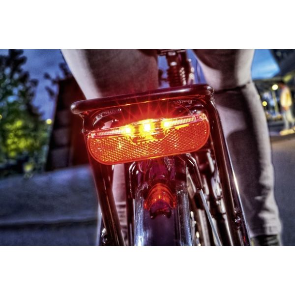 Trelock Carriage Light LS613 Duo Flat 50mm (pacchetto di montaggio)