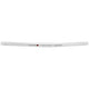 Ergotec steering flat bar 25.4x600 mm silver