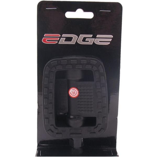 Set di pedale Edge Comfort anti-slip nero