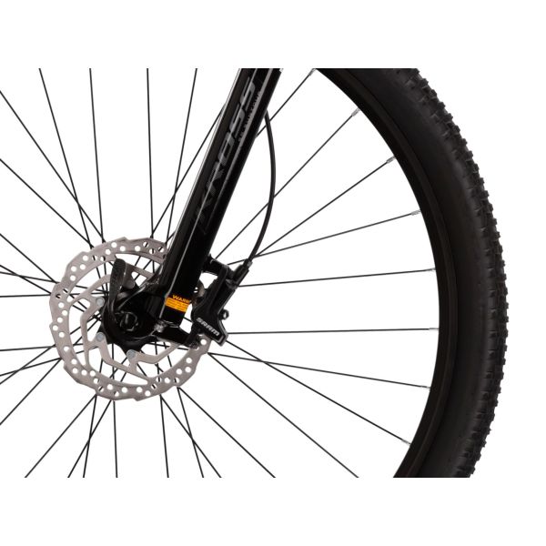 Mountain bike Kross livello 5.0 mtb - 29 pollici - telaio xl (20 pollici) - blu argento lucido