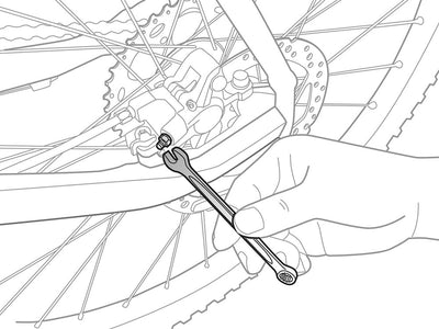 Chiave aperta per scatola Topeak da 7 mm