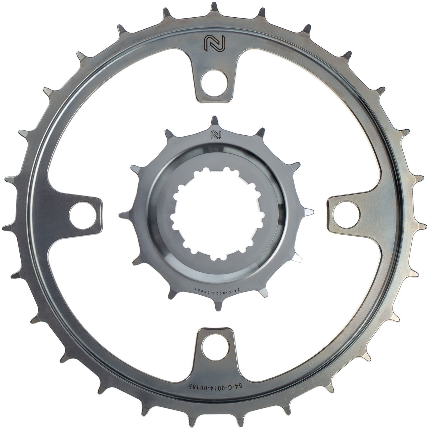 Enduo cargo Aandrijfset Enduo Cargo Enviolo Gen4 geschikt voor E-Bikes zilver