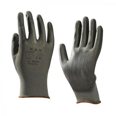 Ciclo cycplus 7292562 Guantes de ensamblaje de tamaño mediano 8 borde amarillo