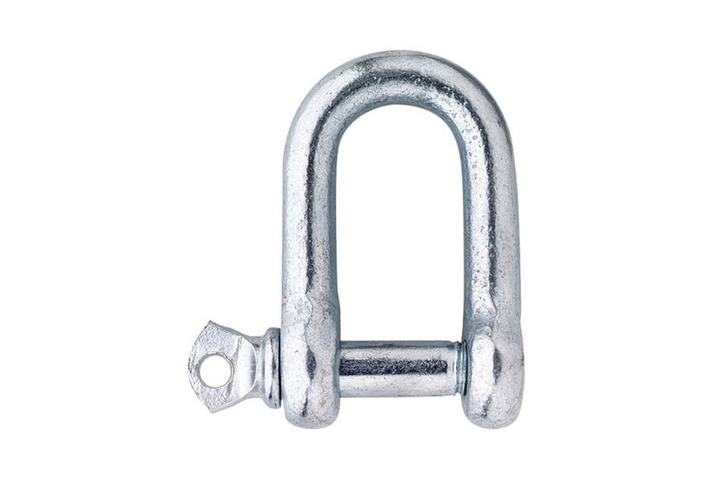 D-sluiting 10x10x19 verzinkt