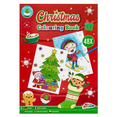 Colorbook Christmas A4, 48 fogli