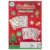Creative Craft Group Xmas Stickerboek A4, 8 hojas