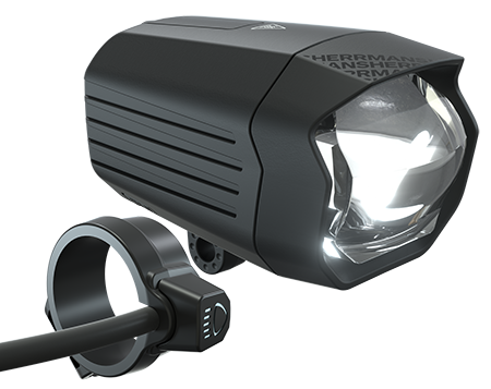 HERRMANS KOPLAMP NORDIC E-BIKE 1100 LUMEN 250 LUX