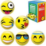 Basic emotic decorbal 6cm verschillende kleuren - afbeelding 1