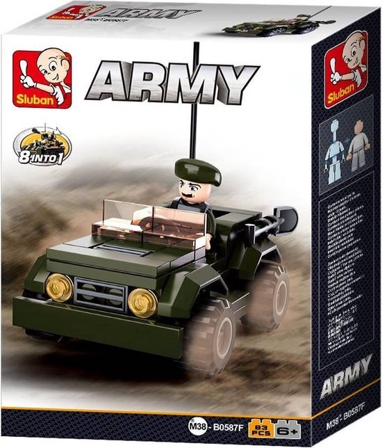 Sluban army - jeep