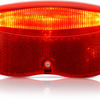 EDGE Carrier Light City Luxury 3 LED tra cui batterie 80mm