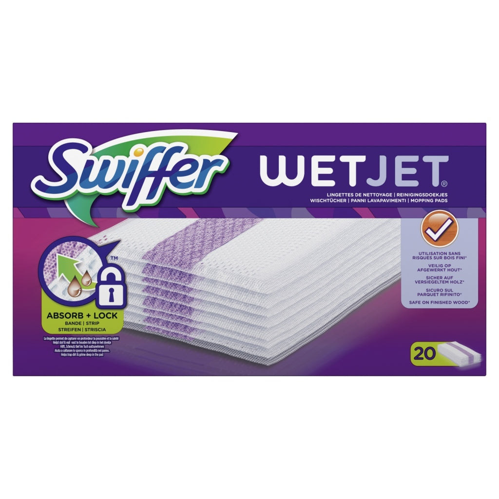 Swiffer Swiffer Wetjet vloerdoekjes 20 piezas