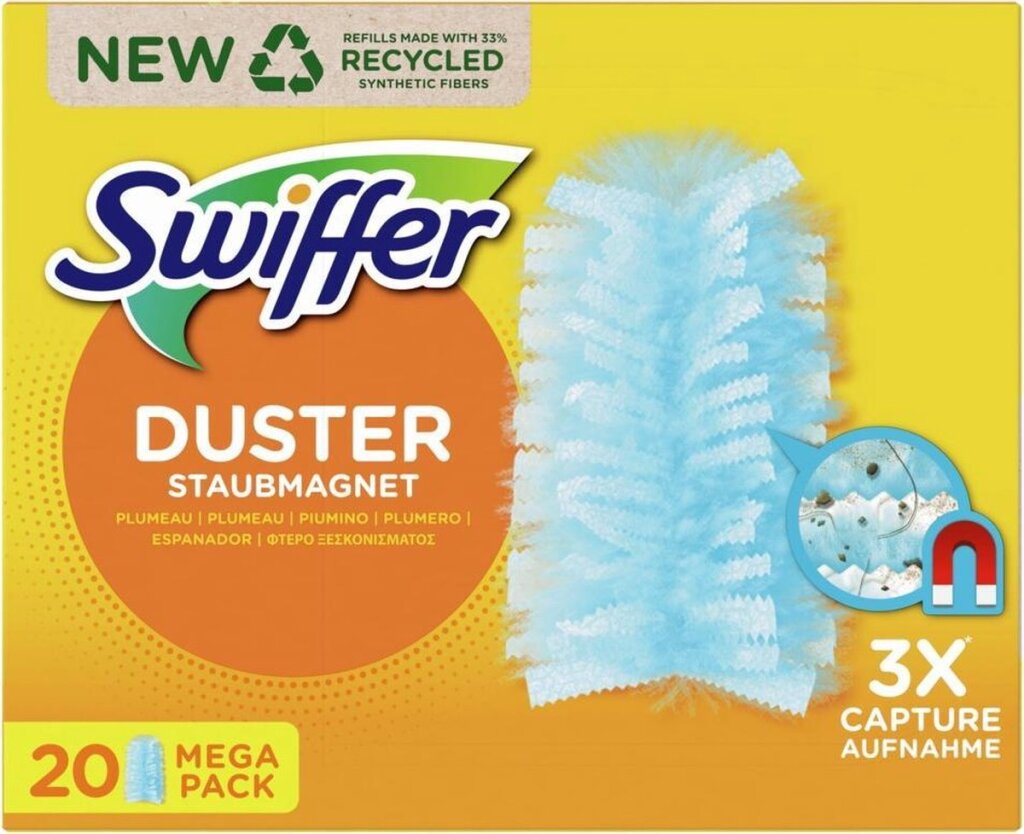 Swiffer Swiffer Duster Trap Lock-navullingen 20 stuks