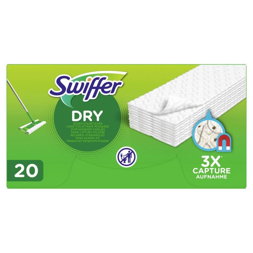 Swiffer Swiffer Dolspust Vanking Pavimento 20 pezzi
