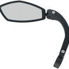 EDGE SPIEGEL E-BIKE Izquierda 360 grados ajustables 21-26 mm-negro