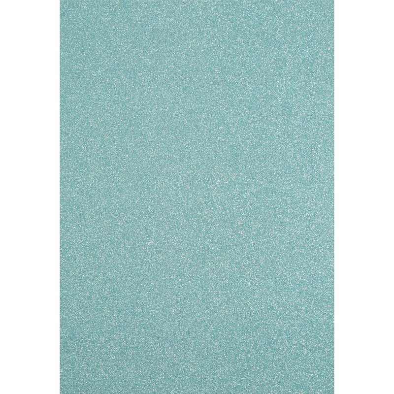Florence • glitterpapier 250g a4 aqua 5x