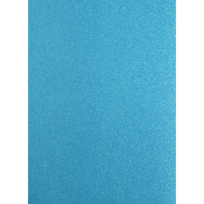 Florence • glitterpapier 250g a4 turquoise 5x